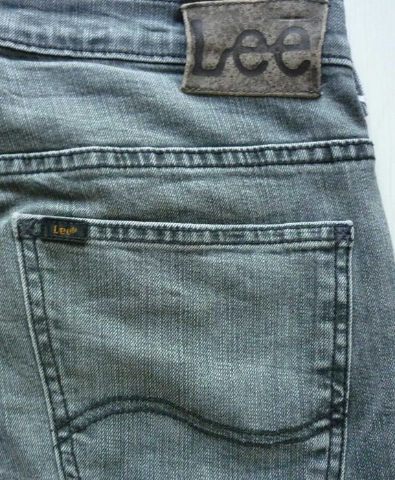 Męskie spodnie jeansowe LEE rozmiar L jeans W32 L34 STRETCH wys gratis