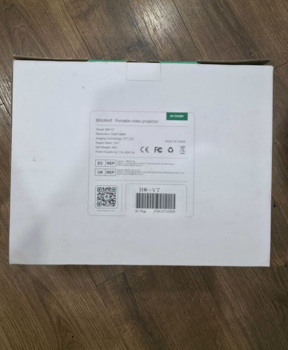 Blitzwolf BW-V7 1080P, projetor android 9.0, 850 ANSI lumen, Foco auto