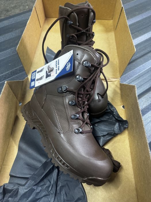Берци Haix Boots Combat High Liability Brown. Gore-Tex