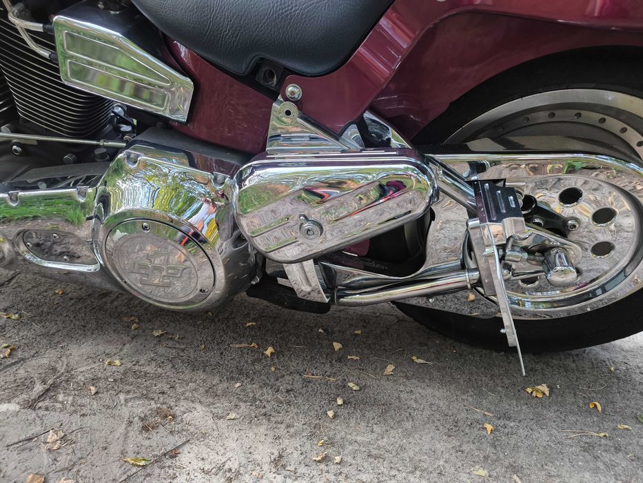 Harley Davidson FLSTF Fatboy Street Stalker Evolution, Absolutny rarytas, Rzadkość,  Oryginalny body+engine Kit harleya