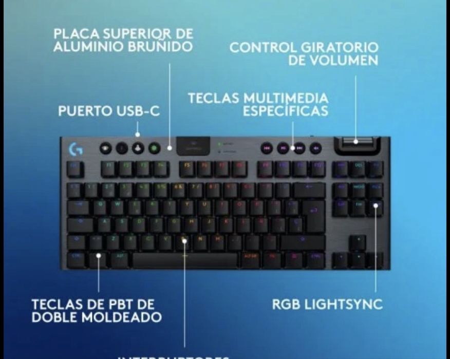 Logitech g915 TKL - Gaming Keyboard64297744138755120