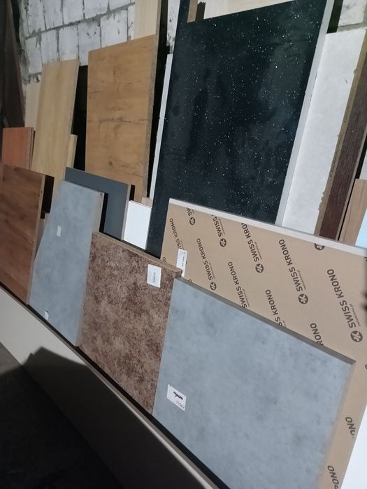 Blaty kuchenne i łazienkowe odpady na metry