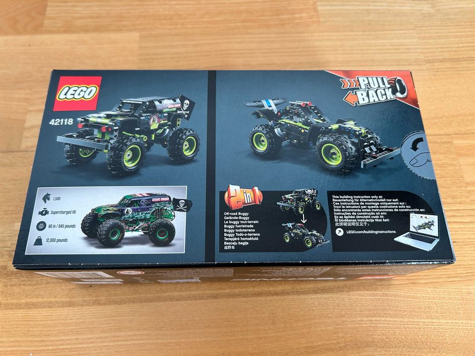 LEGO 42118 Technic - Monster Jam Grave Digger (Łączany/Oświęcim)