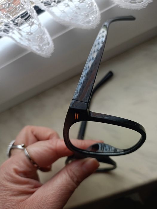 Nowe okulary zerówki kolor czarny