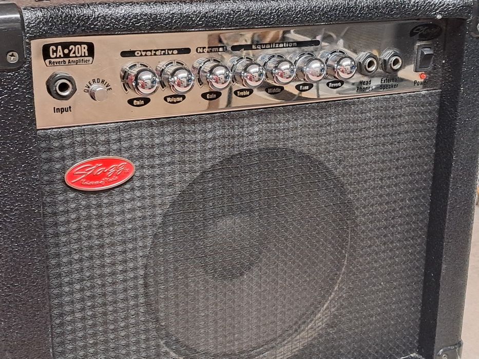 Amplificador de guitarra stagg CA 20R 20w