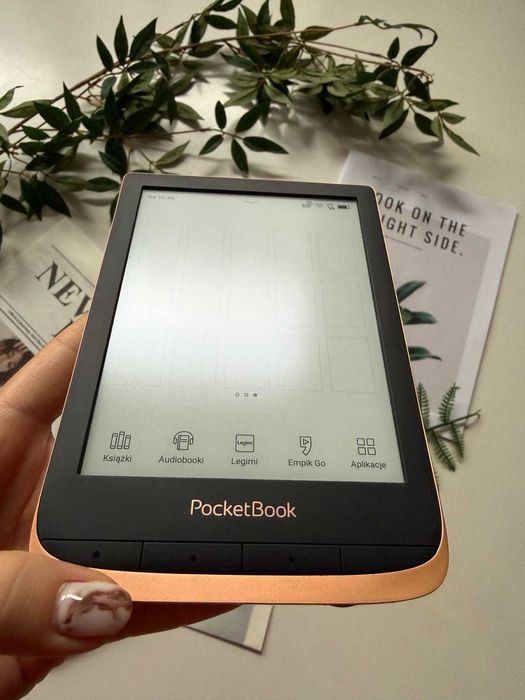 Czytnik Ebooków PocketBook Touch HD 3 632 miedziany 16 GB w etui