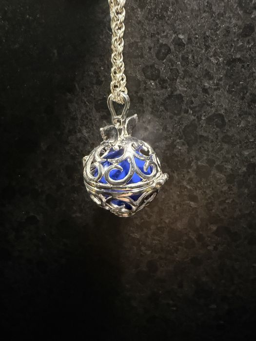 Pendulo em prata para fio