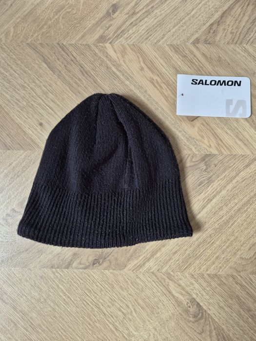 Czapka Salomon unisex czarna