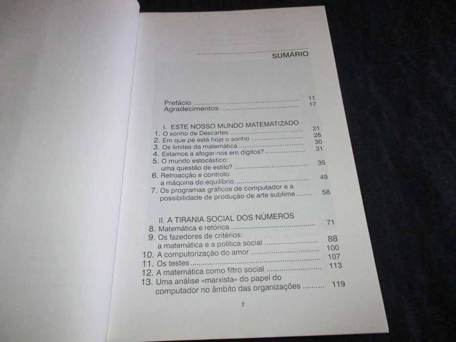 Livro O Sonho de Descartes O Mundo segundo a matemática