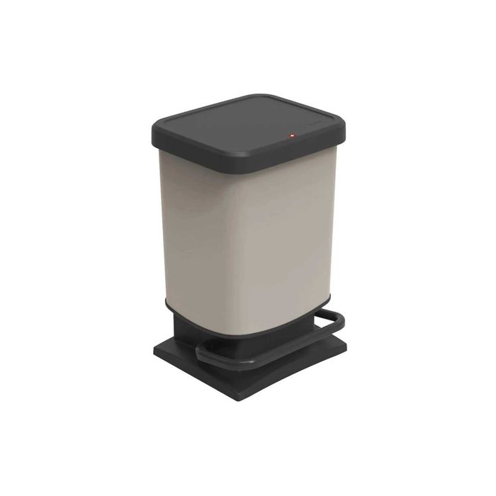 Kosz na śmieci z pedałem Rotho Paso ECO 20L cappuccino