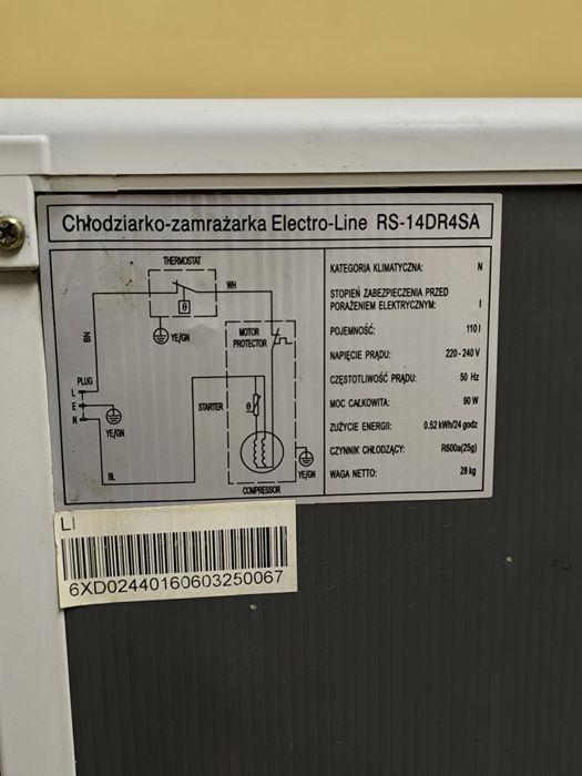 Chłodziarka podblatowa