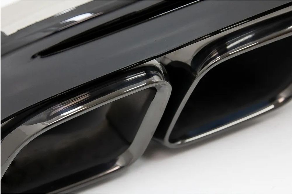 Difusor com Ponteiras Mercedes C W205 (2014 a 2021) Look 63
