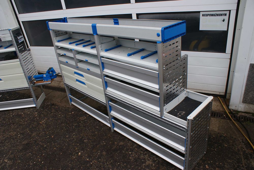 Regały SORTIMO BOTT WURTH imadło zabudowa serwisowa szuflady    nr3