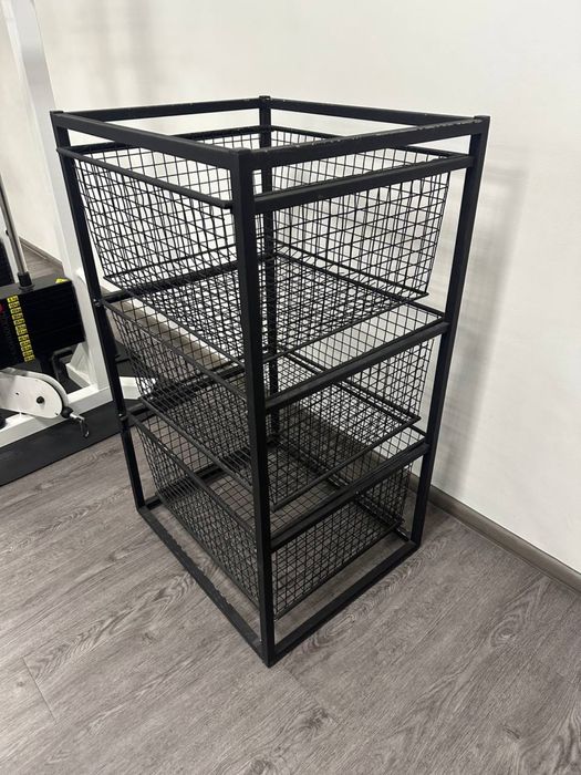 Корзина металева для речей спорт зал