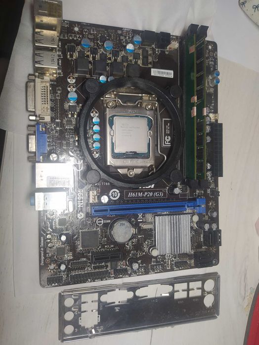 Комплект MSI H61M / Core i5-3550 / 8GB DDR3 Kingston