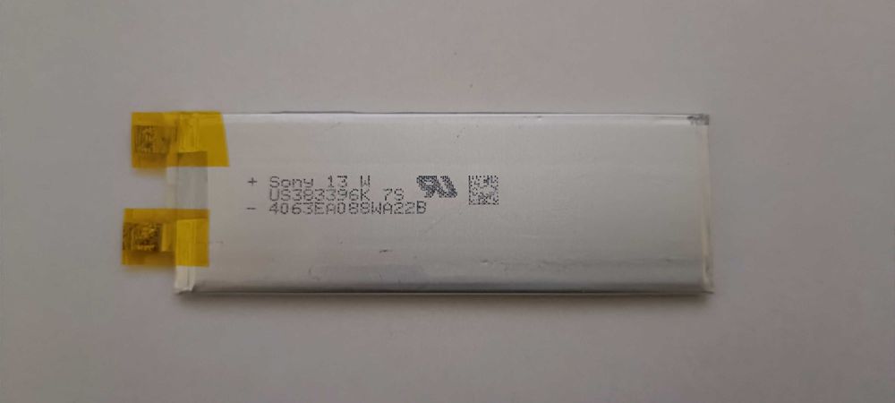 Bateria Litowo-Polimerowa 3.7 V (3.8 x 33 x 98)