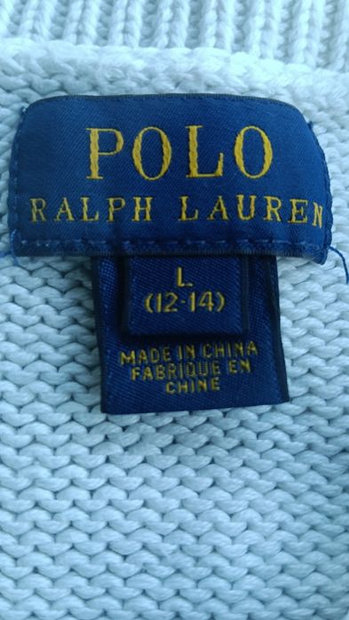 Sweterek Ralph Lauren 12/14 L