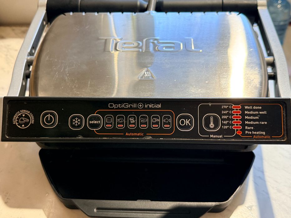 Гриль-барбекю електричний Tefal GC706D34 Optigrill+ Initial