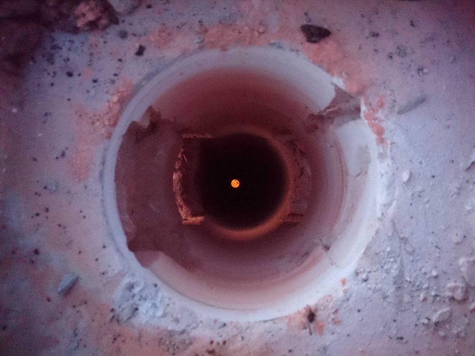 Frezowanie diamentowe kominów Rozwiercanie wkłady kominowe Renowacja