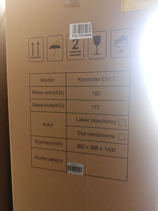Pompa ciepła powietrze - woda KROMMLER Evi 7kW (S)