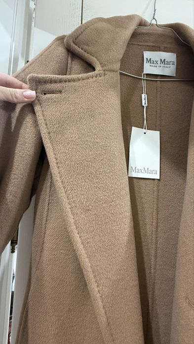 Пальто в стилі max mara натуральний склад