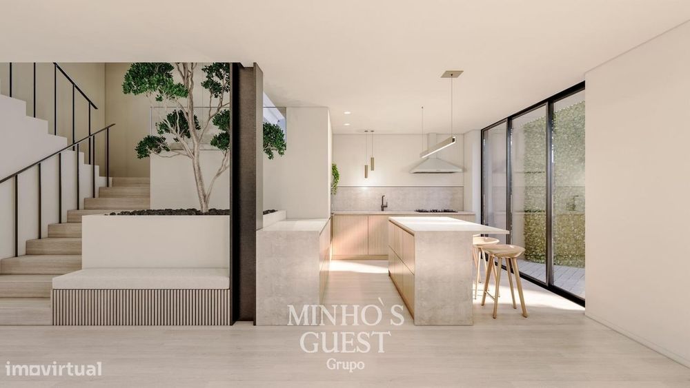 Moradia V3+1 Nova com Piscina | Nogueiró, Braga