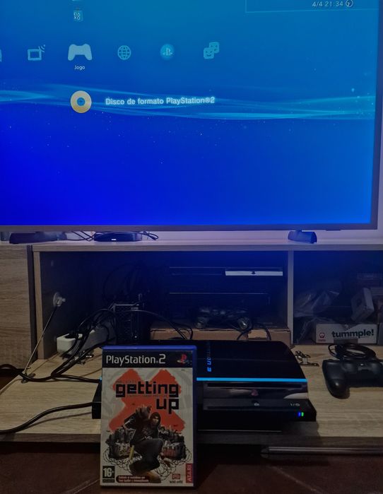 Playstation 3 Fat 60Gb CECHC04 (Retrocompativel)