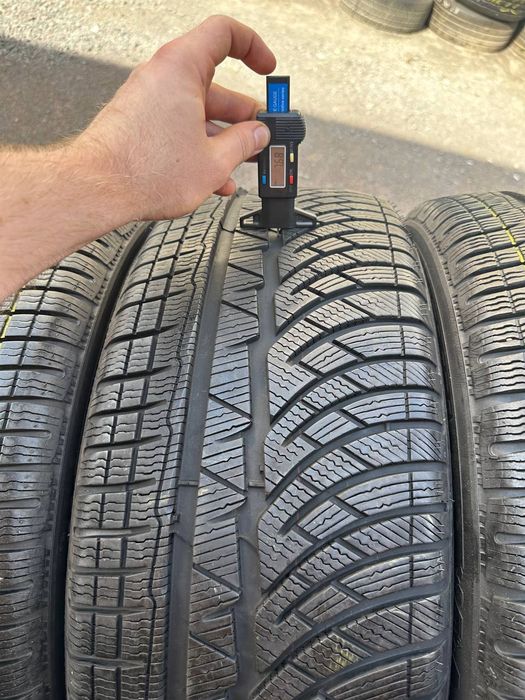 Шины БУ 245 55 R 17 Michelin Pilot Alpin 4 Зима Комплект резина