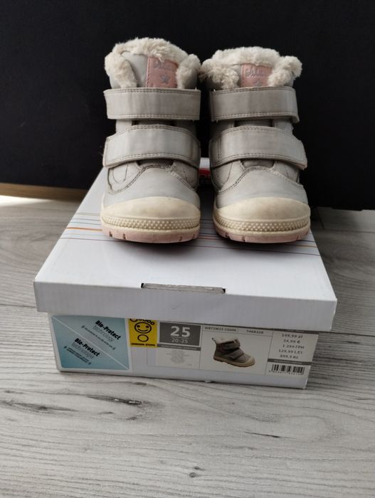 Buty zimowe dziewczęce