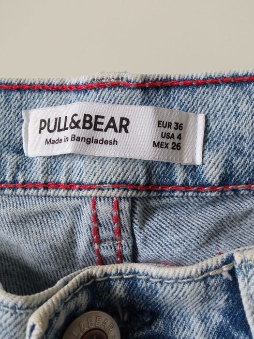 Pull&Bear spodnie jeans bawełna r 36 pas 68cm