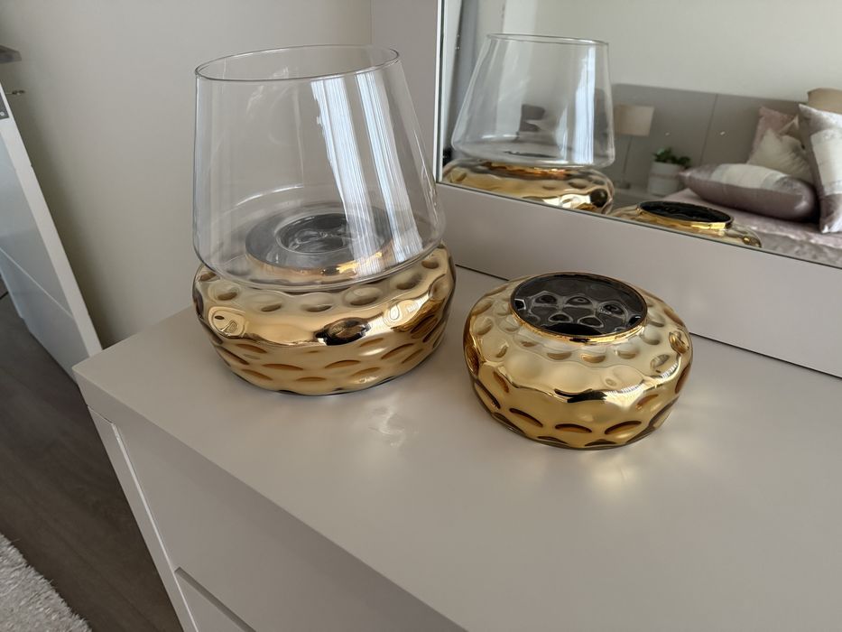 Decoração dourada