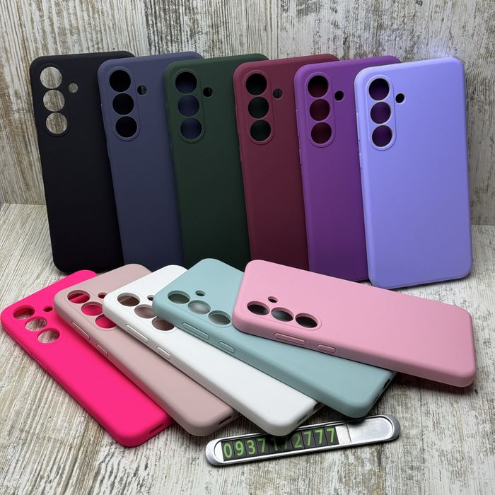Чехол софттач Silicone Case на Samsung S25 FE Микрофибра. Чохол ‼️