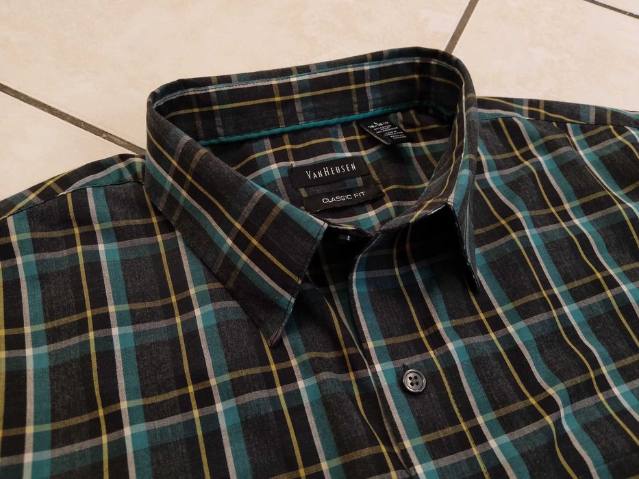 VAN HEUSEN USA - NOWA! Markowa Koszula Męska rozmiar XL