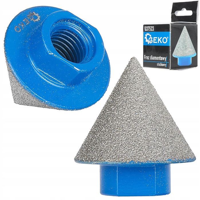 Frez Diamentowy Stożkowy 2-38Mm M14 Frez Kształtowy Geko Frez Do Beto