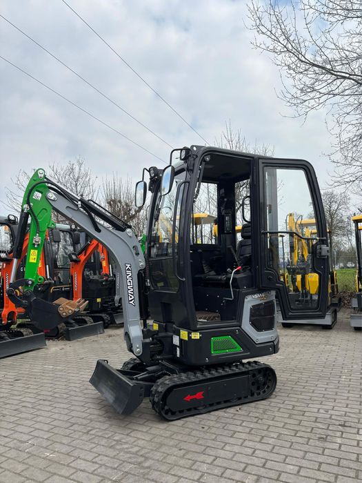 NOWA Minikoparka Kingway Yama R10K JOISTICKI Ramię SKR H12K 1200kg