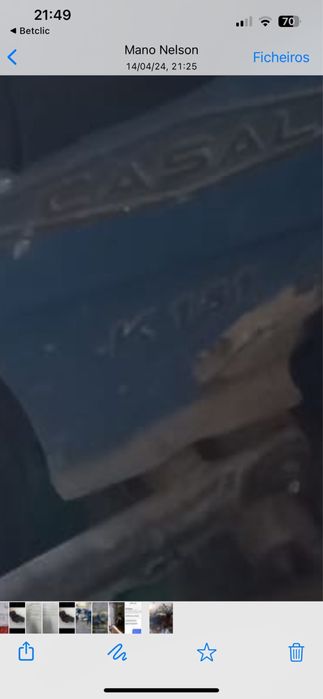 Cacal K181 a gasolina