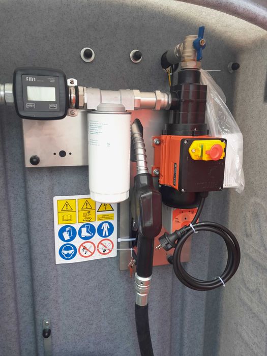 Zbiornik SIBUSO NVC5000 na olej napędowy, dwupłaszczowy, 5000 litrów