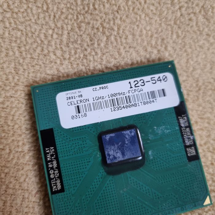 Procesor Intel Celeron 1.0 GHz | SL5XT | Socket 370 | Retro PC