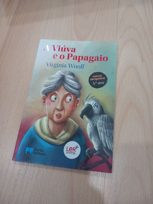 Livro "A Viúva e o Papagaio"