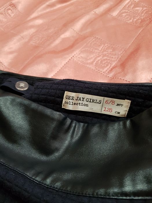 Юбка школьная на 130 и 146 рост+подарок!