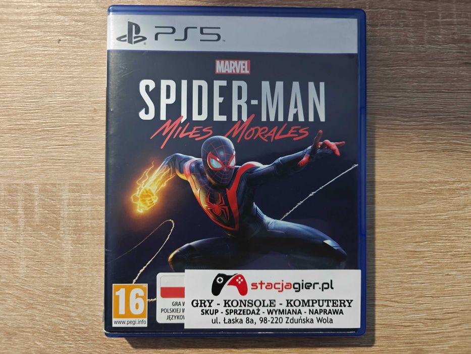 Marvel Spider-Man Miles Morales PL PS5 Playstation 5