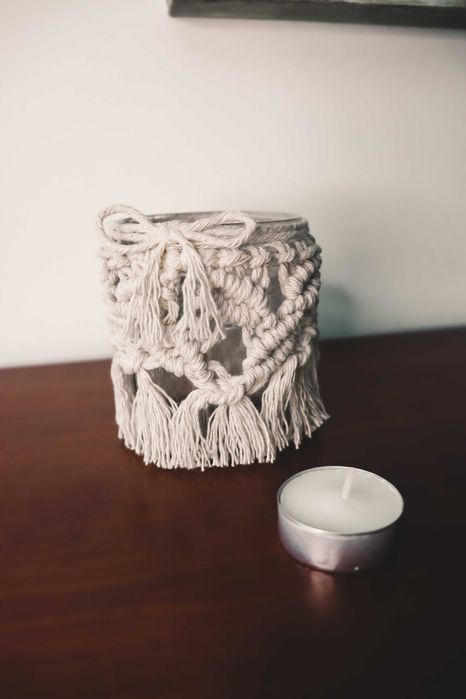 Luminárias em macramé - NOVO