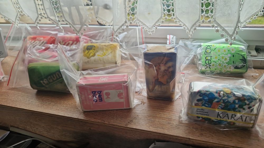 Sprzedam mydełka z PRL,  lata 60, 70