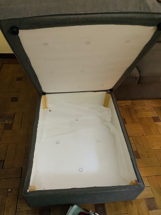 Sofá +repousa pés kivik do IKEA