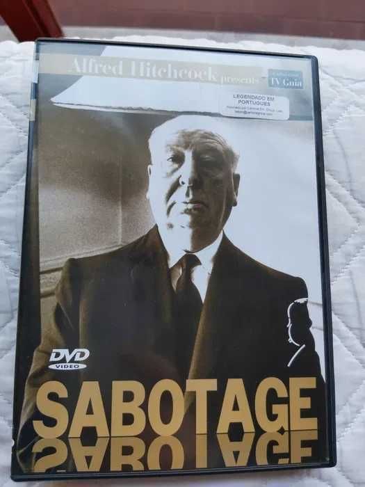 3 filmes de Hitchcock em DVD: CHANTAGEM, Nº 17 e SABOTAGEM
