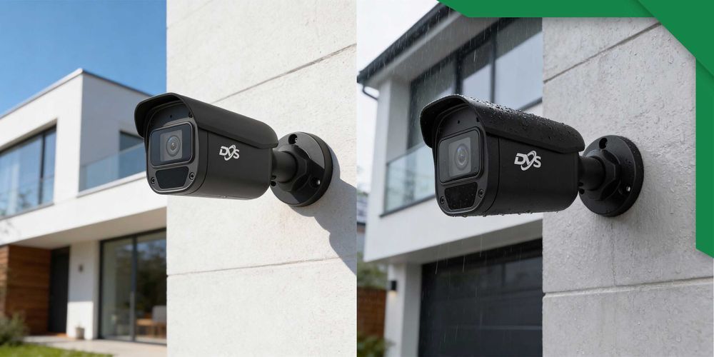 Monitoring IP PoE 5Mpx 4 czarne kamery mikrofon AI dom firma parking