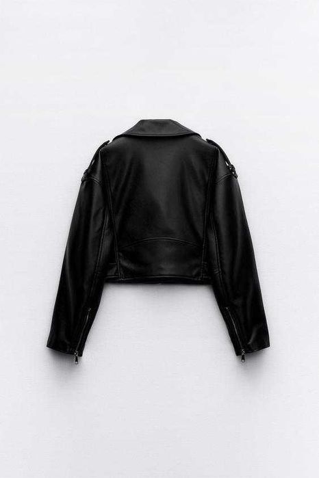 Куртка вкорочена косуха zara