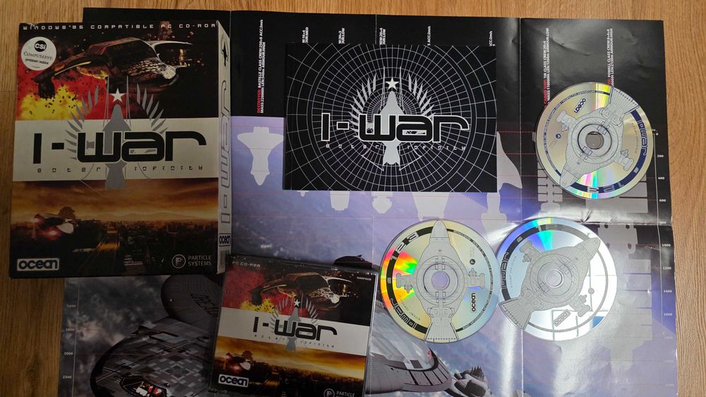 PC big box I-War Independence War premierowe wydanie