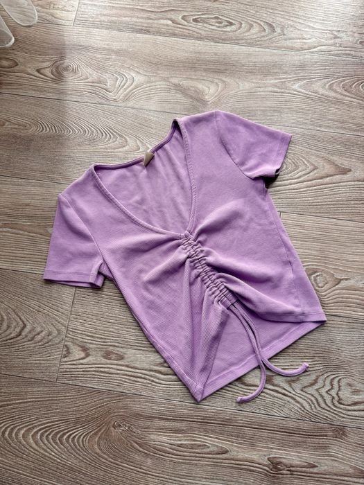 Бузковий топ Zebra