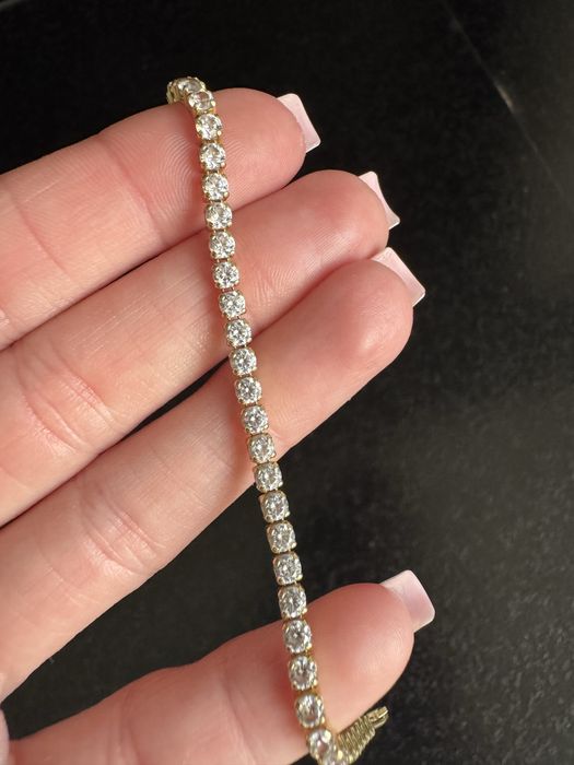 Branzoletka pandora tenisowa